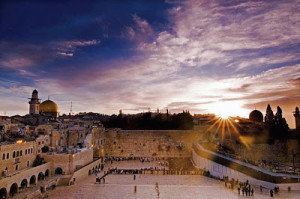 Kotel at sunrise