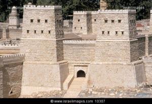 A model of the ancient Jerusalem